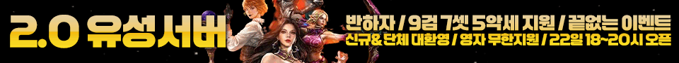 리니지 프리서버 유성서버